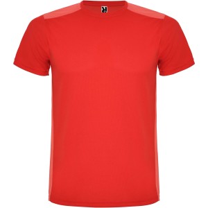 Detroit rvid ujj uniszex sportpl, red (T-shirt, pl, kevertszlas, mszlas)