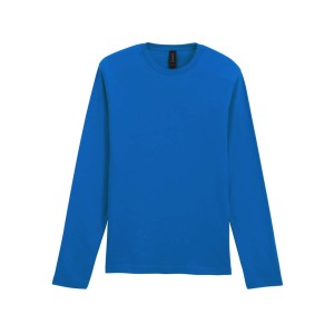 Gildan SoftStyle f�rfi hossz�ujj� p�l�, Fan Deep Royal
