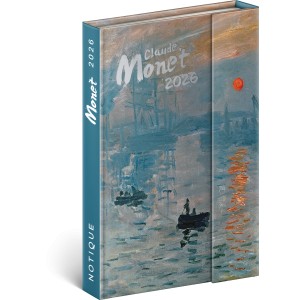 M�gnessel z�r�d� agenda Claude Monet 2026, 11 � 16 cm