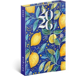 M�gnessel z�r�d� agenda Lemons 2026, 11 x 16 cm